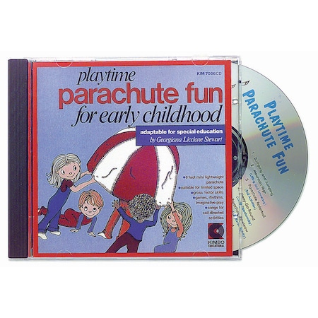 Kimbo Educational Playtime Parachute Fun CD KIM7056CD